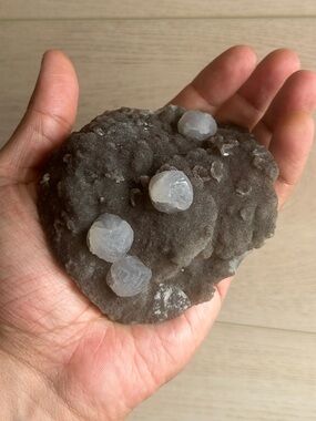 Fluorescent Calcite Cluster Specimen